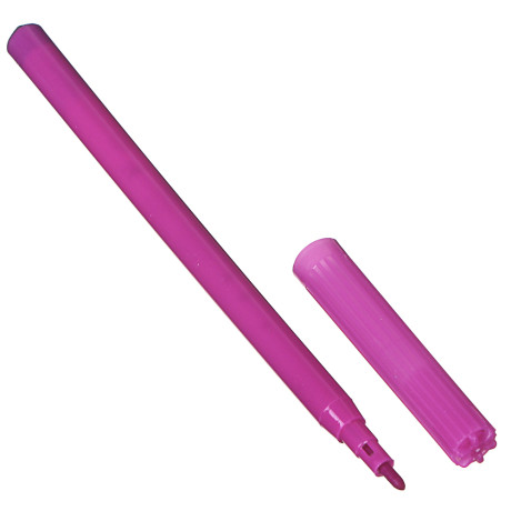 ClipStudio Фломастеры 18 цветов, с цветным вент.колпачком, пластик, в ПВХ пенале