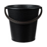 Ведро пластмассовое 10 л, хозяйственное, цвет черный