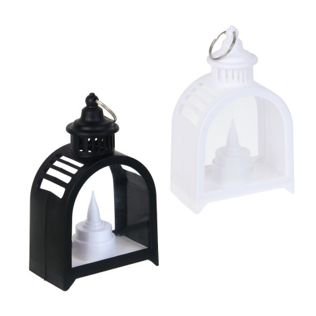 СНОУ БУМ Светильник декор. LED в виде фонаря, 9,5x5,5x15см, PP, 3хAG10, 1 режим, 2 дизайна, арт.1