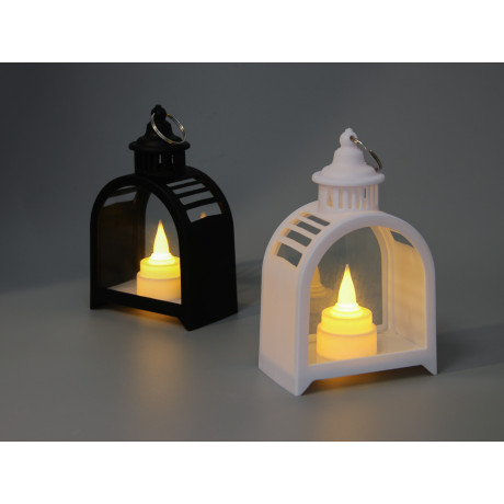СНОУ БУМ Светильник декор. LED в виде фонаря, 9,5x5,5x15см, PP, 3хAG10, 1 режим, 2 дизайна, арт.1