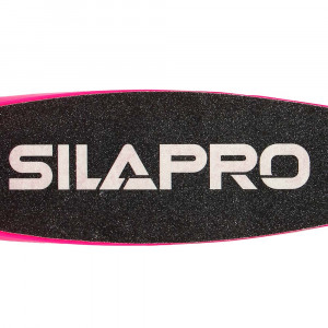 SILAPRO Самокат разборный 3-х колес. ( PVC 10см) алюминий, пластик, до 70кг