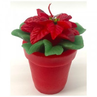 Свеча "Пуансеттия" (6шт!) Волшебная страна