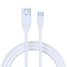 FORZA Кабель для зарядки Комфорт Type-C, 1м, 1А, PVC, прорезиненный, 5 цветов, пакет