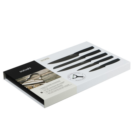 SATOSHI Орис Набор ножей кухонных 6пр, в магнитной коробке