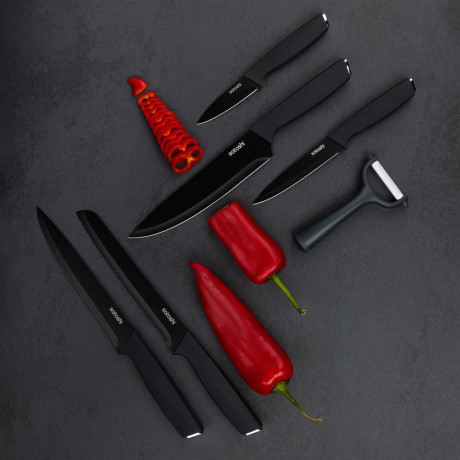 SATOSHI Орис Набор ножей кухонных 6пр, в магнитной коробке