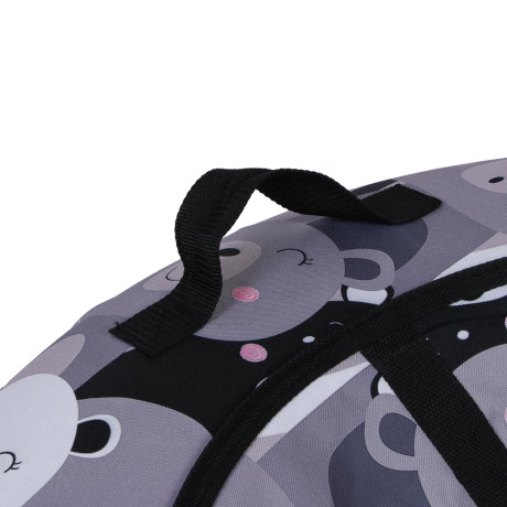 BY SPORT Тюбинг/ватрушка, диаметр 100см, оксфорд 600D, ПВХ, бутиловая камера R15, медведи