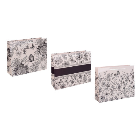 Пакет тм Fntastic подарочный, 32x26x10см, бумага, арт.23, 3 дизайна