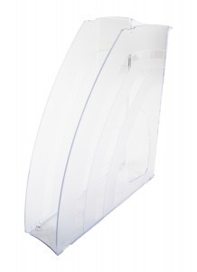 Вертикальный накопитель Attache 70мм office прозрачный 1140956