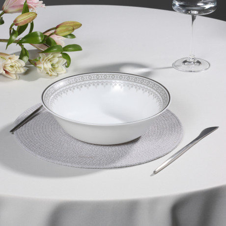 MILLIMI Минта Салатник, опаловое стекло, 23см