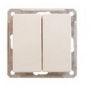 Systeme Electric W59 мех. выкл.(перекл. проход.) СУ 2 кл. 10А слон. к.(пл.осн.) ВС610-256-2-86(10!)