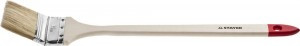 Кисть STAYER "MASTER" "Универсал" радиаторная д/всех видов ЛКМ, светлая натур щетина, деревян(12!!!)