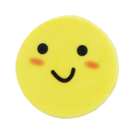 Набор ластиков 4 штуки, в форме смайлов, 2,5см, ТПР, микс дизайнов