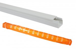 TDM кабель-канал 12х12 белый 2м (в уп. 144м, цена за 1м) (144!) SQ0402-0001