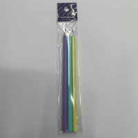 Карандаши чернографитные ClipStudio 3 шт, без ластика, HB, пластик, трехгранный корпус, пастель