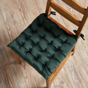 PROVANCE Эвкалипт Подушка на стул, 100% полиэстер, 38х38см, зеленый