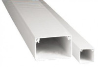 EKF кабель-канал ПВХ белый 16х16 2м (цена за 1м) (84м в уп.) kk-16-16