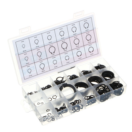 ЕРМАК Набор стопорных колец 300 предметов