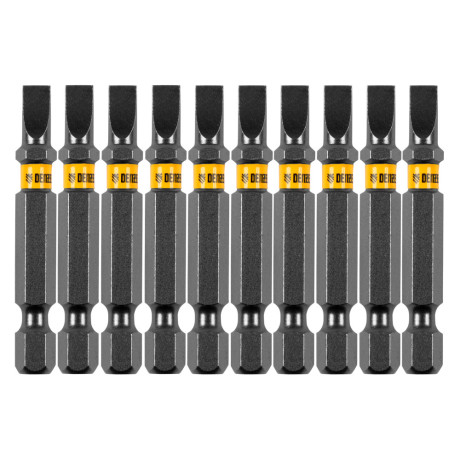 Бита SL5,0х50, сталь S2, шестигранный профиль, 10 шт. Е 6,3 Denzel