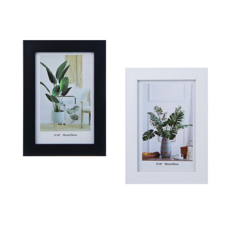 Фоторамка, 10x15 см, пластик, 2 цвета, арт.1