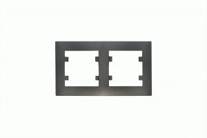 MAKEL Karea Rizz рамка СУ 2 мест. ДЫМЧАТЫЙ 88050702