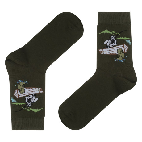 Носки мужские тм TURKAN, р.41-47, разноцветные, #BT9514-1