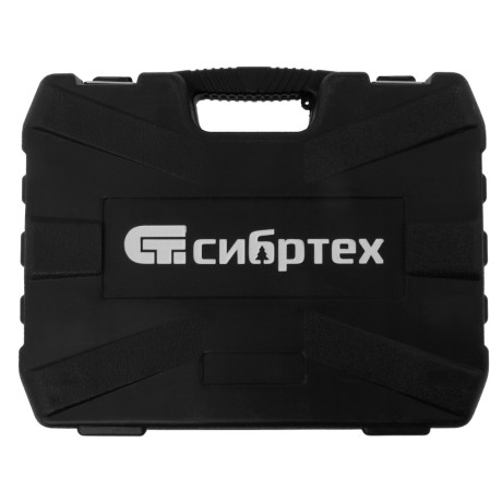 Набор инструмента, 1/2", 1/4", пластиковый кейс,94 предмета Сибртех