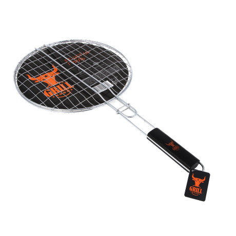 Решетка круглая тм GRILLBOOM, 550гр, 58х31х31см