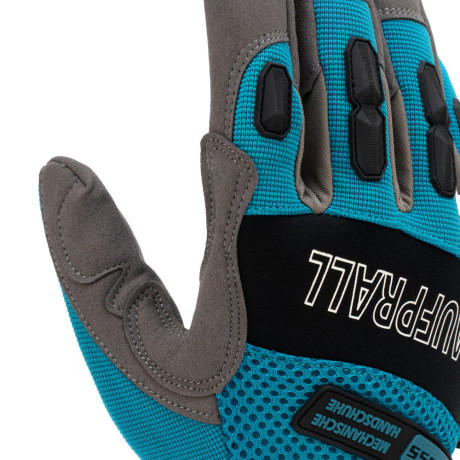 Перчатки универсальные комбинированные, с защитными накладками, STYLISH, размер M (8) Gross