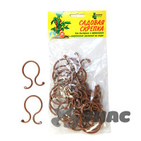 Подвязка-скрепка №1 30шт 57*39мм КП(80)