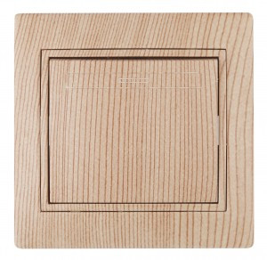 ЭРА Intro Plano выкл. СУ 1 кл. 10А-250В, IP20, сосна 6914