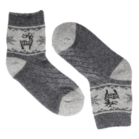 GALANTE Носки детские из монгольской шерсти, 47% овечья шерсть, 23% п/а, 25% п/э, 5% спан, р. 16-18,