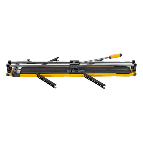 Плиткорез 1000х14мм, цельнометал. напр., каретка на подш., стальная станина, рукоятка-пенал Denzel