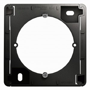 Systeme Electric GLOSSA кор.-переходник ОУ 1 мест. антрацит GSL000700 (2!)