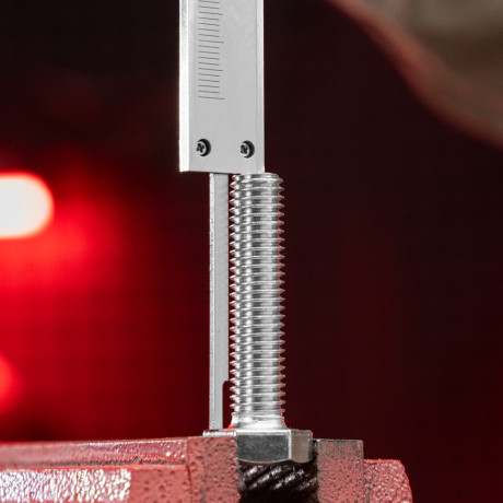 Штангенциркуль, 150 мм, цена деления 0.02 мм, металлический, с глубиномером Matrix