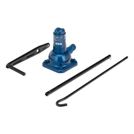 Домкрат механический бутылочный, 2 т, h подъема 160 - 325 мм, 2 части (домкрат, ручка) Stels