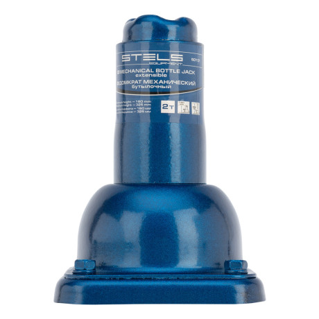 Домкрат механический бутылочный, 2 т, h подъема 160 - 325 мм, 2 части (домкрат, ручка) Stels