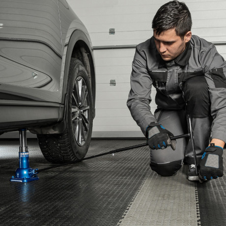 Домкрат механический бутылочный, 2 т, h подъема 160 - 325 мм, 2 части (домкрат, ручка) Stels