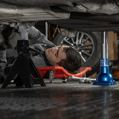 Домкрат механический бутылочный, 2 т, h подъема 160 - 325 мм, 2 части (домкрат, ручка) Stels