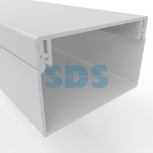 REXANT Кабель-канал ПВХ 25х16 мм белый, 2-й замок, в п/э (60 м/уп, цена за 1м) 28-2516-2