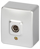 ЭРА Эксперт роз. ОУ 1 мест. TV(ТВ) алюминий 11-3201-03 62996