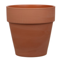 INBLOOM Кашпо13х13см, красная глина