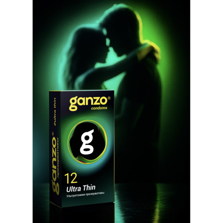 Презервативы GANZO Ultra thin Ультратонкие, 12шт