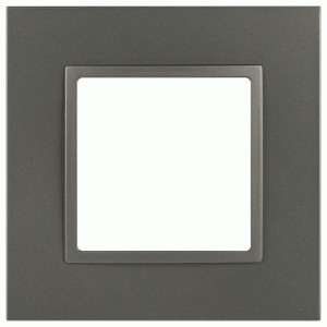 ЭРА Elegance рамка Classic СУ 1 мест. титан 14-5011-16 65823