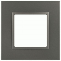 ЭРА Elegance рамка Classic СУ 1 мест. титан 14-5011-16 65823