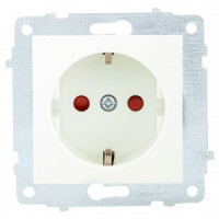 OVIVO мех. роз. СУ 1 мест. (земля, шторки) белый (ко всем рамкам) 600-000301-218