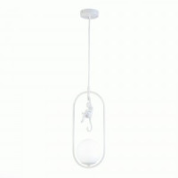 EVOLUCE св-к подвесной 60W E27 400x130x1200 Белый/Белый IP20 SLE115123-01