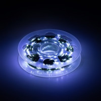 ЭРА Гирлянда-нить Роса 2000 LED(микро) xолодный свет 50 м ПДУ IP44 220В ENIN-500W 60431