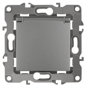 ЭРА 12 мех. роз. СУ 1 мест. 16А земля, шторки, крышка, графит, автоклеммы 12-2103-12 3972