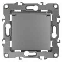 ЭРА 12 мех. роз. СУ 1 мест. 16А земля, шторки, крышка, графит, автоклеммы 12-2103-12 3972