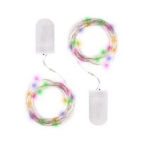 ФАЗА Гирлянды DC-G05-20MS2, комплект 2 шт., мультицвет 20 LED, 2xCR2032 .5047990